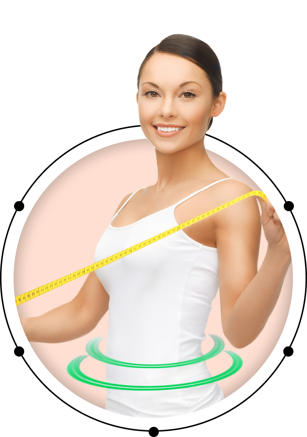 Slimming benefits graphic